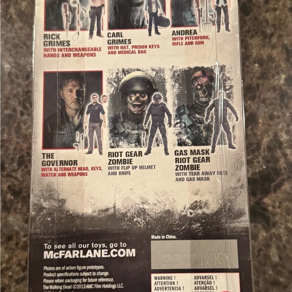 McFarlane Toys Action Figure -The Walking Dead AMC TV Series 4 - Andrea - New